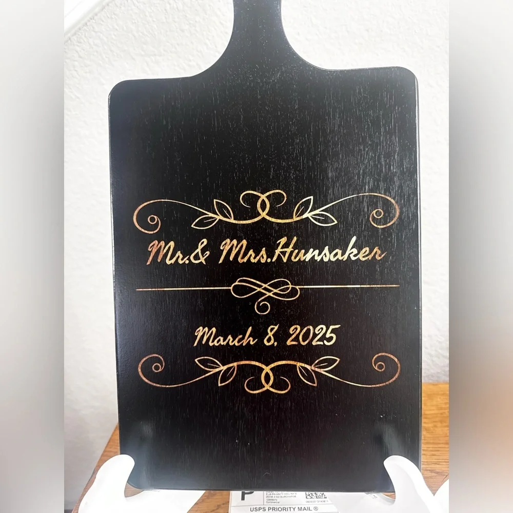 CUSTOM ENGRAVED ACADIA CUTTING BOARD